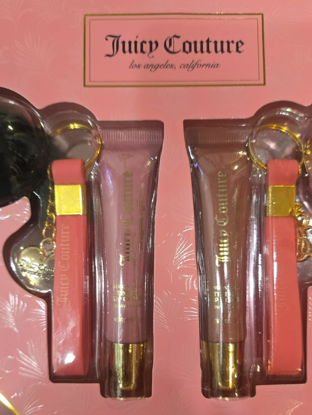 Juicy Couture Glow On The Go Lip Gloss & Dangler Set